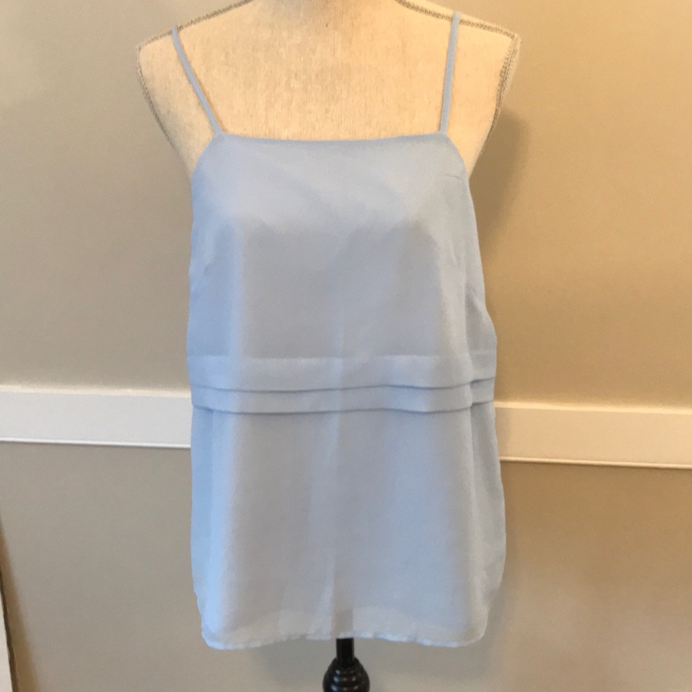 Blue tank top